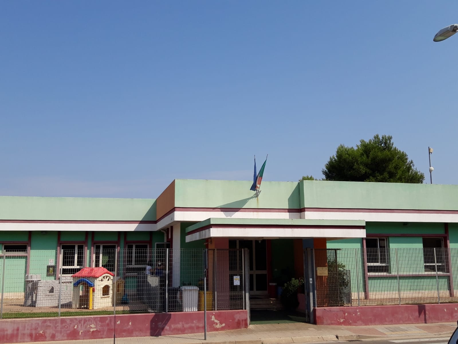 Ingresso principale della scuola dell'infanzia