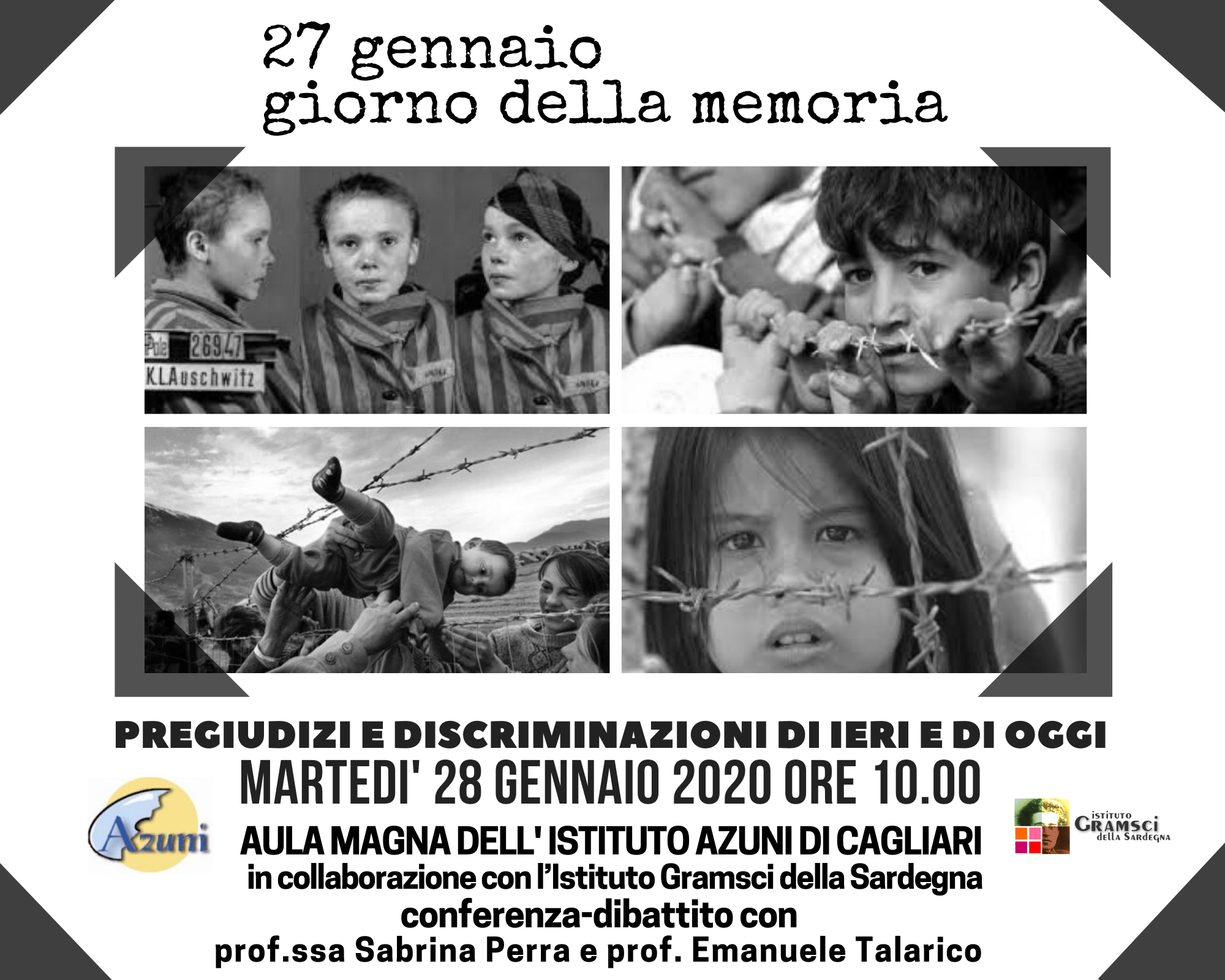 27 gennaio giorno della memoria2020