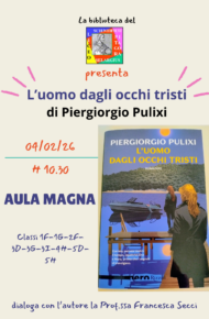 Incontro con l’autore Piergiorgio Pulixi